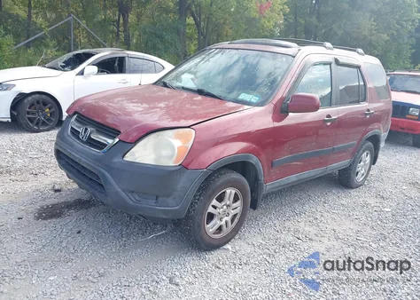 2004 Honda Cr-V Ex z USA, uszkodzony, nr VIN SHSRD78894U235737